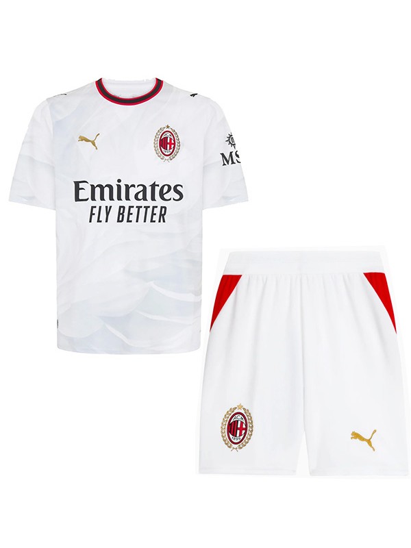 AC milan away kids kit childrens jersey 2026-2027